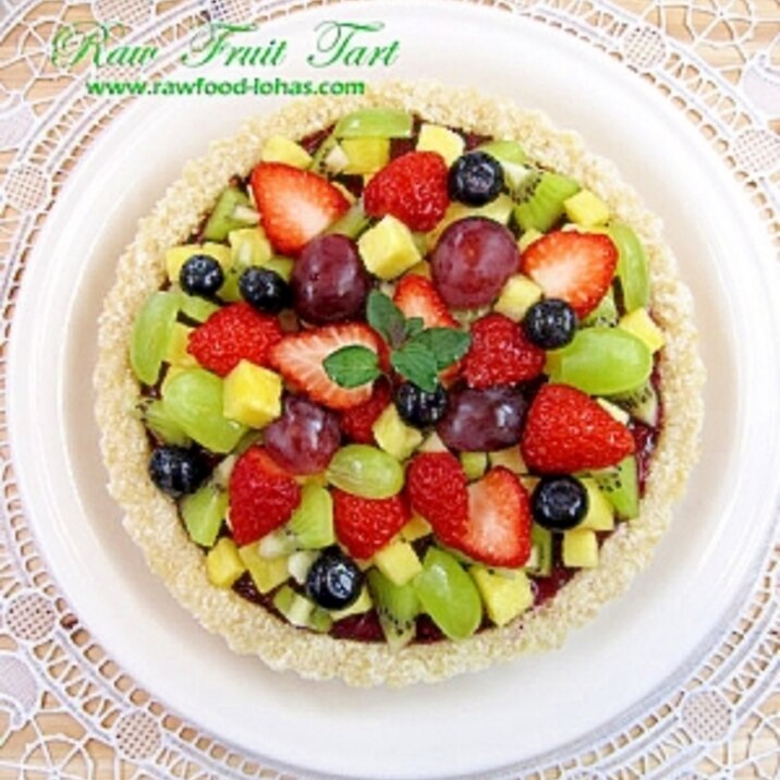 ローフルーツタルト レシピ 作り方 By 楽天出店店舗 ローフード通販ショップlohas 楽天レシピ